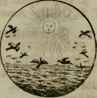 An illustration from Devises et emblemes anciennes & modernes, tirées des plus celebres auteurs, oder, Emblematische Gemüths-Vergnügung : bey Betrachtung siben hundert und funffzehen der curieusesten und ergötzlichen Sinn-Bildern, mit ihren zuständigen teutsch-lateinisch-französisch- und italianischen Beyschrifften (1695)