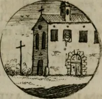 An illustration from Devises et emblemes anciennes & modernes, tirées des plus celebres auteurs, oder, Emblematische Gemüths-Vergnügung : bey Betrachtung siben hundert und funffzehen der curieusesten und ergötzlichen Sinn-Bildern, mit ihren zuständigen teutsch-lateinisch-französisch- und italianischen Beyschrifften (1695)