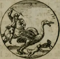 An illustration from Devises et emblemes anciennes & modernes, tirées des plus celebres auteurs, oder, Emblematische Gemüths-Vergnügung : bey Betrachtung siben hundert und funffzehen der curieusesten und ergötzlichen Sinn-Bildern, mit ihren zuständigen teutsch-lateinisch-französisch- und italianischen Beyschrifften (1695)