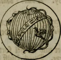 An illustration from Devises et emblemes anciennes & modernes, tirées des plus celebres auteurs, oder, Emblematische Gemüths-Vergnügung : bey Betrachtung siben hundert und funffzehen der curieusesten und ergötzlichen Sinn-Bildern, mit ihren zuständigen teutsch-lateinisch-französisch- und italianischen Beyschrifften (1695)