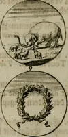 An illustration from Devises et emblemes anciennes & modernes, tirées des plus celebres auteurs, oder, Emblematische Gemüths-Vergnügung : bey Betrachtung siben hundert und funffzehen der curieusesten und ergötzlichen Sinn-Bildern, mit ihren zuständigen teutsch-lateinisch-französisch- und italianischen Beyschrifften (1695)