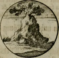 An illustration from Devises et emblemes anciennes & modernes, tirées des plus celebres auteurs, oder, Emblematische Gemüths-Vergnügung : bey Betrachtung siben hundert und funffzehen der curieusesten und ergötzlichen Sinn-Bildern, mit ihren zuständigen teutsch-lateinisch-französisch- und italianischen Beyschrifften (1695)