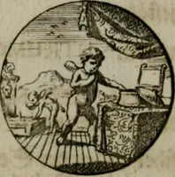 An illustration from Devises et emblemes anciennes & modernes, tirées des plus celebres auteurs, oder, Emblematische Gemüths-Vergnügung : bey Betrachtung siben hundert und funffzehen der curieusesten und ergötzlichen Sinn-Bildern, mit ihren zuständigen teutsch-lateinisch-französisch- und italianischen Beyschrifften (1695)