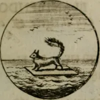 An illustration from Devises et emblemes anciennes & modernes, tirées des plus celebres auteurs, oder, Emblematische Gemüths-Vergnügung : bey Betrachtung siben hundert und funffzehen der curieusesten und ergötzlichen Sinn-Bildern, mit ihren zuständigen teutsch-lateinisch-französisch- und italianischen Beyschrifften (1695)