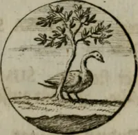 An illustration from Devises et emblemes anciennes & modernes, tirées des plus celebres auteurs, oder, Emblematische Gemüths-Vergnügung : bey Betrachtung siben hundert und funffzehen der curieusesten und ergötzlichen Sinn-Bildern, mit ihren zuständigen teutsch-lateinisch-französisch- und italianischen Beyschrifften (1695)