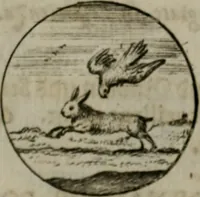 An illustration from Devises et emblemes anciennes & modernes, tirées des plus celebres auteurs, oder, Emblematische Gemüths-Vergnügung : bey Betrachtung siben hundert und funffzehen der curieusesten und ergötzlichen Sinn-Bildern, mit ihren zuständigen teutsch-lateinisch-französisch- und italianischen Beyschrifften (1695)