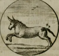 An illustration from Devises et emblemes anciennes & modernes, tirées des plus celebres auteurs, oder, Emblematische Gemüths-Vergnügung : bey Betrachtung siben hundert und funffzehen der curieusesten und ergötzlichen Sinn-Bildern, mit ihren zuständigen teutsch-lateinisch-französisch- und italianischen Beyschrifften (1695)