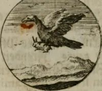 An illustration from Devises et emblemes anciennes & modernes, tirées des plus celebres auteurs, oder, Emblematische Gemüths-Vergnügung : bey Betrachtung siben hundert und funffzehen der curieusesten und ergötzlichen Sinn-Bildern, mit ihren zuständigen teutsch-lateinisch-französisch- und italianischen Beyschrifften (1695)