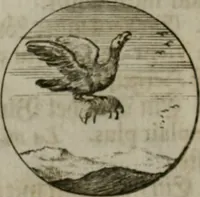 An illustration from Devises et emblemes anciennes & modernes, tirées des plus celebres auteurs, oder, Emblematische Gemüths-Vergnügung : bey Betrachtung siben hundert und funffzehen der curieusesten und ergötzlichen Sinn-Bildern, mit ihren zuständigen teutsch-lateinisch-französisch- und italianischen Beyschrifften (1695)