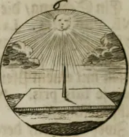 An illustration from Devises et emblemes anciennes & modernes, tirées des plus celebres auteurs, oder, Emblematische Gemüths-Vergnügung : bey Betrachtung siben hundert und funffzehen der curieusesten und ergötzlichen Sinn-Bildern, mit ihren zuständigen teutsch-lateinisch-französisch- und italianischen Beyschrifften (1695)