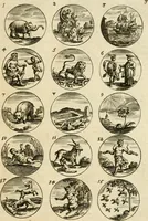 Picture 5 of 53 from Devises et emblemes anciennes et modernes, tirées des plus celebres auteurs : avec plusieurs autres nouvellem[en]t inventées et mises en latin, en francois, en espagnol, en italien, en anglois, en flamand et en allemand (1712), leaf 10