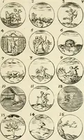 Picture 10 of 53 from Devises et emblemes anciennes et modernes, tirées des plus celebres auteurs : avec plusieurs autres nouvellem[en]t inventées et mises en latin, en francois, en espagnol, en italien, en anglois, en flamand et en allemand (1712), leaf 20