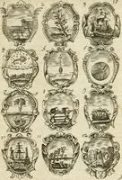 Picture 20 of 53 from Devises et emblemes anciennes et modernes, tirées des plus celebres auteurs : avec plusieurs autres nouvellem[en]t inventées et mises en latin, en francois, en espagnol, en italien, en anglois, en flamand et en allemand (1712), leaf 40