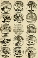 An illustration from Devises et emblemes anciennes et modernes, tirées des plus celebres auteurs : avec plusieurs autres nouvellem[en]t inventées et mises en latin, en francois, en espagnol, en italien, en anglois, en flamand et en allemand (1712)