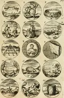 An illustration from Devises et emblemes anciennes et modernes, tirées des plus celebres auteurs : avec plusieurs autres nouvellem[en]t inventées et mises en latin, en francois, en espagnol, en italien, en anglois, en flamand et en allemand (1712)