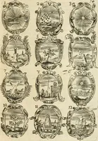 Picture 36 of 53 from Devises et emblemes anciennes et modernes, tirées des plus celebres auteurs : avec plusieurs autres nouvellem[en]t inventées et mises en latin, en francois, en espagnol, en italien, en anglois, en flamand et en allemand (1712), leaf 72