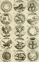 An illustration from Devises et emblemes anciennes et modernes, tirées des plus celebres auteurs : avec plusieurs autres nouvellem[en]t inventées et mises en latin, en francois, en espagnol, en italien, en anglois, en flamand et en allemand (1712)