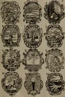 An illustration from Devises et emblemes, anciennes et modernes : tirées des plus celebres auteurs, avec plusieurs autres nouvellemt, inventées et mises, en latin, en françois, en espagnol, en italien, en anglois, en flamand et en allemand (1693)