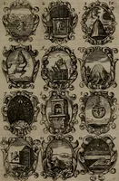 An illustration from Devises et emblemes, anciennes et modernes : tirées des plus celebres auteurs, avec plusieurs autres nouvellemt, inventées et mises, en latin, en françois, en espagnol, en italien, en anglois, en flamand et en allemand (1693)
