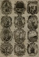 An illustration from Devises et emblemes, anciennes et modernes : tirées des plus celebres auteurs, avec plusieurs autres nouvellemt, inventées et mises, en latin, en françois, en espagnol, en italien, en anglois, en flamand et en allemand (1693)