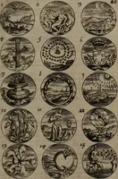 An illustration from Devises et emblemes, anciennes et modernes : tirées des plus celebres auteurs, avec plusieurs autres nouvellemt, inventées et mises, en latin, en françois, en espagnol, en italien, en anglois, en flamand et en allemand (1693)