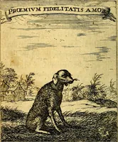An illustration from Devises et emblesmes d'amour moralisez (1672)