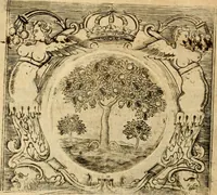 An illustration from Devises panegyriques pour Anne d'Austriche, reine de France (1667)