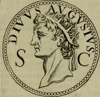 Picture 3 of 66 from De vita et moribus imperatorum Romanorum: excerpta ex libris Sexti Aurelii Victoris, à Caesare Augusto usque ad Theodosium imperatorem. Andreas Schottus compositis tribus M.SS. cum Vett. vulgatis emendabat; scholiis & veris iconibus ex antiquis numismatis delineatis illustrabat. Quibus accesserunt & Eliae Vineti notae (1669), leaf 10