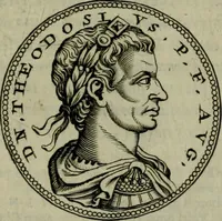 Picture 65 of 66 from De vita et moribus imperatorum Romanorum: excerpta ex libris Sexti Aurelii Victoris, à Caesare Augusto usque ad Theodosium imperatorem. Andreas Schottus compositis tribus M.SS. cum Vett. vulgatis emendabat; scholiis & veris iconibus ex antiquis numismatis delineatis illustrabat. Quibus accesserunt & Eliae Vineti notae (1669), leaf 122
