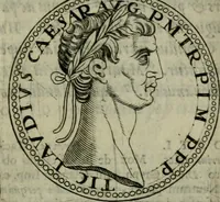 Picture 7 of 66 from De vita et moribus imperatorum Romanorum: excerpta ex libris Sexti Aurelii Victoris, à Caesare Augusto usque ad Theodosium imperatorem. Andreas Schottus compositis tribus M.SS. cum Vett. vulgatis emendabat; scholiis & veris iconibus ex antiquis numismatis delineatis illustrabat. Quibus accesserunt & Eliae Vineti notae (1669), leaf 40