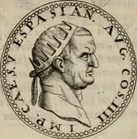 Picture 12 of 66 from De vita et moribus imperatorum Romanorum: excerpta ex libris Sexti Aurelii Victoris, à Caesare Augusto usque ad Theodosium imperatorem. Andreas Schottus compositis tribus M.SS. cum Vett. vulgatis emendabat; scholiis & veris iconibus ex antiquis numismatis delineatis illustrabat. Quibus accesserunt & Eliae Vineti notae (1669), leaf 51