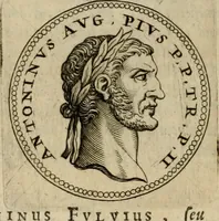 Picture 18 of 66 from De vita et moribus imperatorum Romanorum: excerpta ex libris Sexti Aurelii Victoris, à Caesare Augusto usque ad Theodosium imperatorem. Andreas Schottus compositis tribus M.SS. cum Vett. vulgatis emendabat; scholiis & veris iconibus ex antiquis numismatis delineatis illustrabat. Quibus accesserunt & Eliae Vineti notae (1669), leaf 69