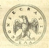 Picture 35 of 101 from De vitis imperatorum et caesarum romanorum : tam occidentalium quam orientalium, nec non vxorum et liberorum eorum, item tyrannorum omnium ... : inde à C. Julio Caesare, primo monarcha, vsque ad D.N. Imperatorem Caesarem Matthiam : vnà cum eorum effigiebus & symbolis ... (1615), leaf 154