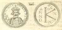 Picture 66 of 101 from De vitis imperatorum et caesarum romanorum : tam occidentalium quam orientalium, nec non vxorum et liberorum eorum, item tyrannorum omnium ... : inde à C. Julio Caesare, primo monarcha, vsque ad D.N. Imperatorem Caesarem Matthiam : vnà cum eorum effigiebus & symbolis ... (1615), leaf 304