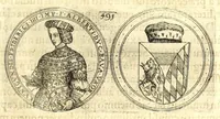 Picture 93 of 101 from De vitis imperatorum et caesarum romanorum : tam occidentalium quam orientalium, nec non vxorum et liberorum eorum, item tyrannorum omnium ... : inde à C. Julio Caesare, primo monarcha, vsque ad D.N. Imperatorem Caesarem Matthiam : vnà cum eorum effigiebus & symbolis ... (1615), leaf 495