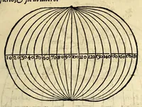 Picture 5 of 9 from De vniuersitate liber, : in quo astronomiæ doctrin[a]eúe coelestis compendium terrae aptatum, & secundum coelestis influxus ordinem praecipuaruḿque originum rationem totus orbis terrae quatenus innotuit, cum regnorum temporibus exponitur. Sed ante omneis alias orbis parteis Terra Sancta summo, hoc est amplissimo co[m]pendio describitur. cui Gallia ob primarium orbis nomen & ius substituitur, eo quòd ambae toti orbi legem sunt daturae. (1552), leaf 121
