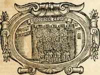 Picture 127 of 144 from Idea de vn principe politico christiano : representada en cien empressas (1666), leaf 622