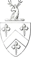 An illustration from Devonshire pedigrees : recorded in the herald's visitation of 1620, with additions from the Harleian manuscripts, and the printed collections of Westcote and Pole (1859)