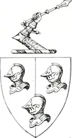 An illustration from Devonshire pedigrees : recorded in the herald's visitation of 1620, with additions from the Harleian manuscripts, and the printed collections of Westcote and Pole (1859)