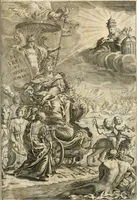 An illustration from De vrbis ac Romani olim imperii splendore : opus eruditionibus, historijs, ac animaduersionibus, tam sacris quam profanis illustratum : in quo etiam nonnulla ex occasione tanguntur, tam circa Romanae ecclesiae principatum, quam circa alias reliquarum orbis regionum res memoratu dignas (1650)
