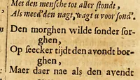 An illustration from De weeck-wercken, der ghedenckwaerdighe historien, leer-gedichten, en spreucken, &c. (1657)