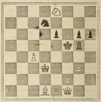 An illustration from De Witt's American chess manual. Containing full instructions for young players (1880)