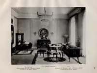 An illustration from La décoration intérieure allemande et les métiers d'art à l'Exposition de Bruxelles, 1910 (1910)
