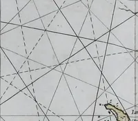 An illustration from De zee-atlas ofte water-wereld : waer in vertoont werden alle de zee-kusten van het bekende des aerd-bodems : seer dienstigh voor alle heeren en kooplieden, als oock voor alle schippers en stuurlieden (1672)