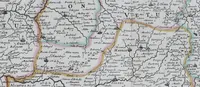 An illustration from De zee-atlas of Water-waerelt, vertoonende alle de zee-kusten van het bekende des aerd-bodems, met een generale beschrijvinge van dien : seer dienstigh voor schippers en stuurlieden, mitsgaders koop-lieden om op 't kantoor gebruyckt te worden : Nieuwelijcks aldus uytgegeven (1665)
