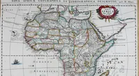 An illustration from De zee-atlas of Water-waerelt, vertoonende alle de zee-kusten van het bekende des aerd-bodems, met een generale beschrijvinge van dien : seer dienstigh voor schippers en stuurlieden, mitsgaders koop-lieden om op 't kantoor gebruyckt te worden : Nieuwelijcks aldus uytgegeven (1665)