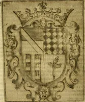 An illustration from D. Francisci Baronii ac Manfredis De maiestate Panormitana libri IV (1630)