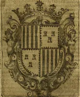 An illustration from D. Francisci Baronii ac Manfredis De maiestate Panormitana libri IV (1630)