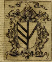 An illustration from D. Francisci Baronii ac Manfredis De maiestate Panormitana libri IV (1630)