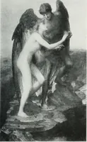 An illustration from D.-G. Rossetti et les Préraphaélites anglais : biographies critiques (1909)